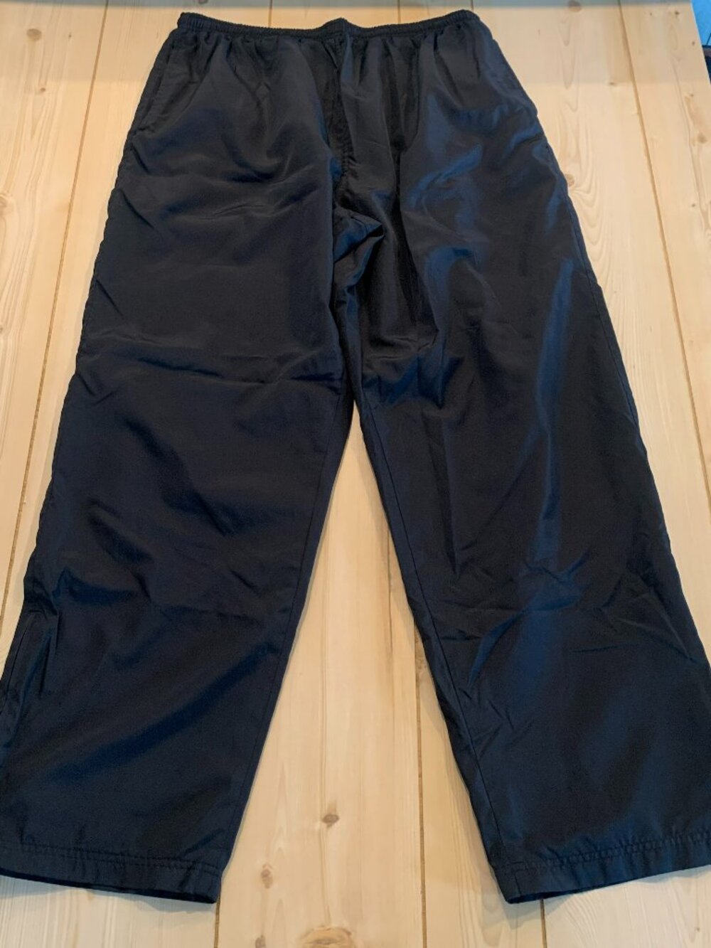 Vintage Y2K Energy Zone Athletic Activewear Sportswear Black Track Pants Size XL
